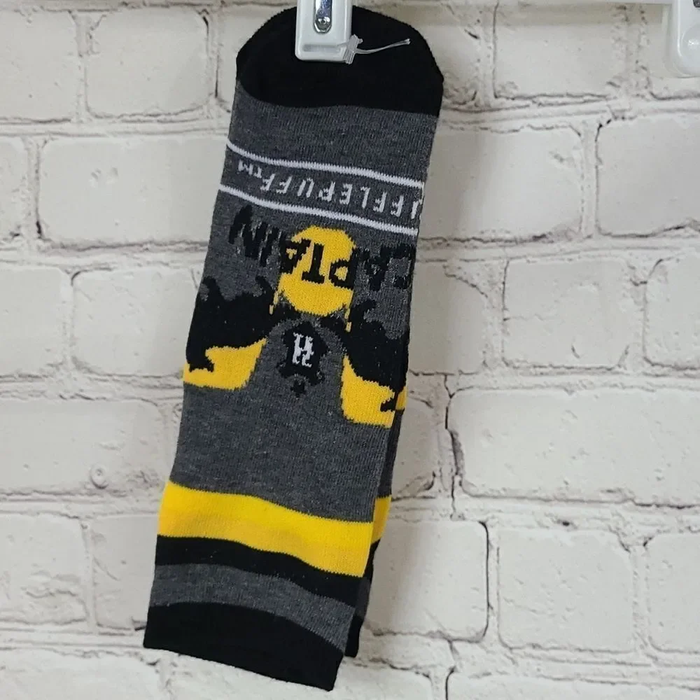 Harry Potter Hufflepuff NEW Novelty Low Cut Ankle Socks House Captain Hogwarts